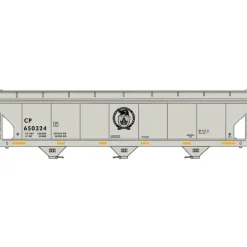 Accurail, 2115, Canadian Pacific (gray, black Beaver Logo), 650324, HO Scale Kit - Model Train Junction: Quality Parts and Art Supplies