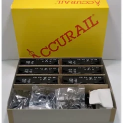 Accurail 2608 HO Chesapeake & Ohio Hopper Kit (Pack of 6) - Model Train Junction: Quality Parts and Art Supplies