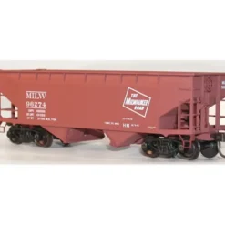 Accurail 7706 HO KIT Offset-side Twin Hopper, MILW - Model Train Junction: Quality Parts and Art Supplies