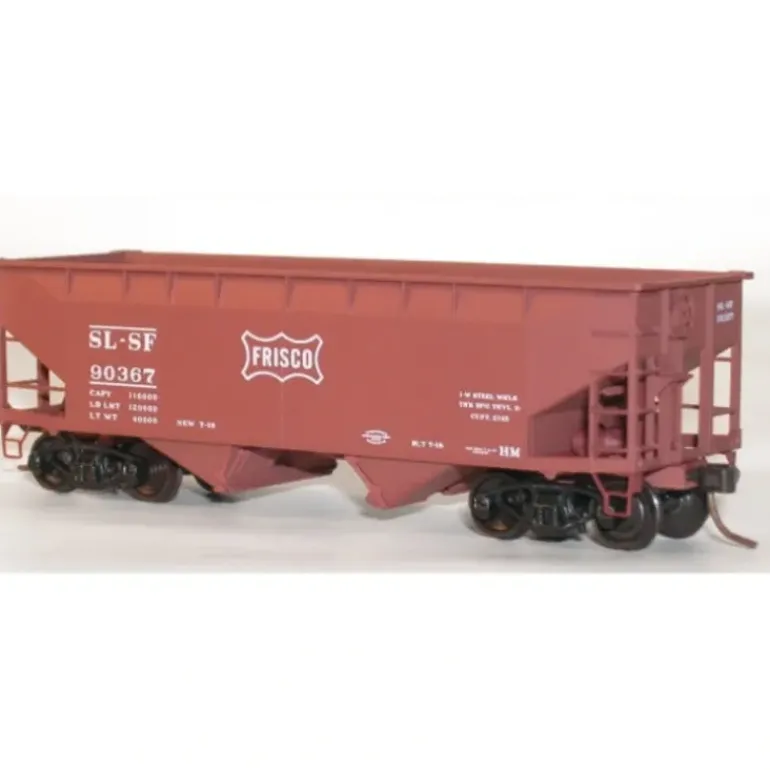 Accurail 7708 HO KIT Offset-side Twin Hopper, SLSF - Model Train Junction: Quality Parts and Art Supplies