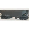 Accurail 7797 HO KIT Offset-side Twin Hopper, Data/Black - Model Train Junction: Quality Parts and Art Supplies