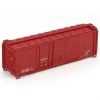 Accurail 3896 Red Data 40' Combo Door Steel Boxcar - Model Train Junction: Quality Parts and Art Supplies