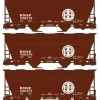 Accurail, HO Scale, 81372, ACF 47' 3-Bay Center-Flow Covered Hopper Kit, Borg Warner SHPX, 46194 - Model Train Junction: Quality Parts and Art Supplies