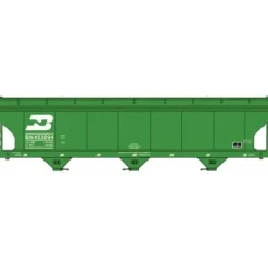 Accurail, HO Scale, 8146, 3-Bay ACF Covered Hopper Cars, Burlington Northern, (3-Pack), (HO Scale Kit) - Model Train Junction: Quality Parts and Art Supplies