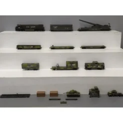 AHM 10325 US Army HO Gauge Diesel Train Set VG - Model Train Junction: Quality Parts and Art Supplies