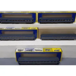 AHM HO Scale 1920 Pullman NMRA Passenger Cars [5] EX/Box - Model Train Junction: Quality Parts and Art Supplies