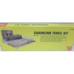 Alloy Forms N-118 N Scale Chainlink Fence Kit - Model Train Junction: Quality Parts and Art Supplies