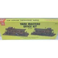 Alloy Forms N-129 N Scale Yard Masters Office Kit - Model Train Junction: Quality Parts and Art Supplies