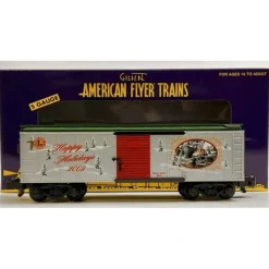 American Flyer 6-48376 S Gauge Christmas American Flyer Holiday 2009 Boxcar - Model Train Junction: Quality Parts and Art Supplies