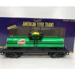 American Flyer 6-48430 S Gauge Comet Single Dome Tank Car - Model Train Junction: Quality Parts and Art Supplies