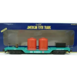 American Flyer 6-48550 S Scale Great Northern Depressed Center Service Car - Model Train Junction: Quality Parts and Art Supplies