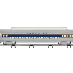 American Flyer 6-49940 S Scale Santa Fe Full Vista Dome Passenger Car - Model Train Junction: Quality Parts and Art Supplies