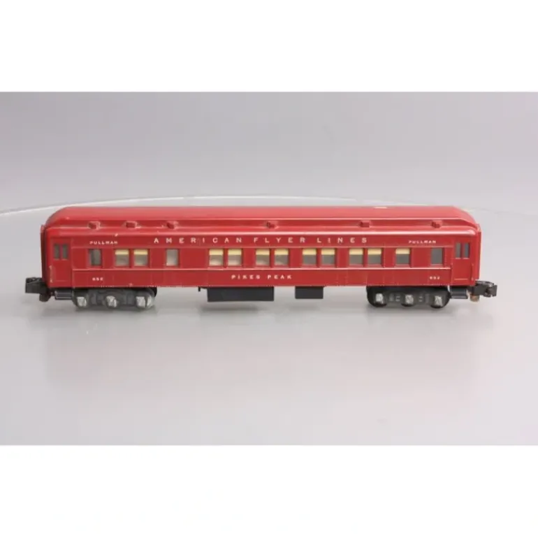 American Flyer 652 Vintage S Red Heavyweight Pullman Car - Model Train Junction: Quality Parts and Art Supplies
