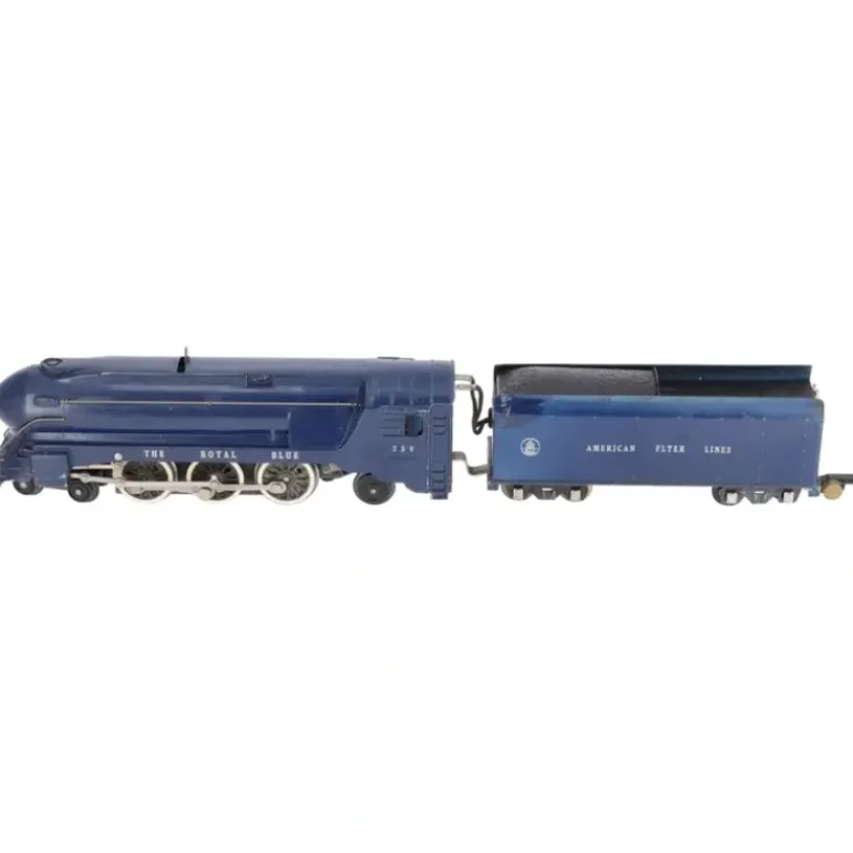 American Flyer 350 Vintage S B&O The Royal Blue 4-6-2 Die-Cast Steam Locomotive VG - Model Train Junction: Quality Parts and Art Supplies
