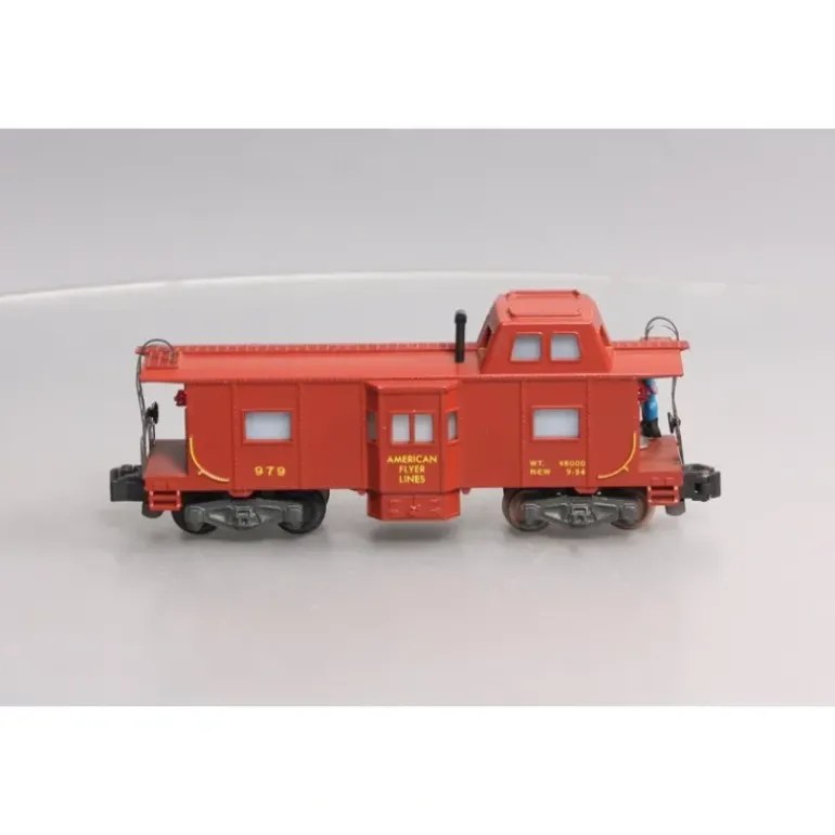American Flyer 979 Vintage S Gauge American Flyer Lines Action Caboose VG - Model Train Junction: Quality Parts and Art Supplies