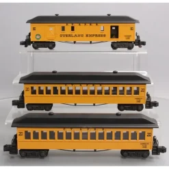 American Flyer Vintage S Gauge Frontiersman Passenger Cars: 24720, 24720, 24730 EX - Model Train Junction: Quality Parts and Art Supplies