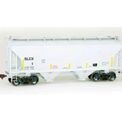American Limited, HO Scale, 2007, Trinity 3281 2-Bay Covered Hopper, SLCX, #2 - Model Train Junction: Quality Parts and Art Supplies