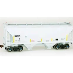 American Limited, HO Scale, 2009, Trinity 3281 2-Bay Covered Hopper, SLCX, #6 - Model Train Junction: Quality Parts and Art Supplies