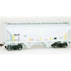 American Limited, HO Scale, 2008, Trinity 3281 2-Bay Covered Hopper, SLCX, #5 - Model Train Junction: Quality Parts and Art Supplies