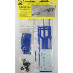 American Limited Models 7720 HO Union Pacific 20 Ft. Container Hwy Chassis Kit - Model Train Junction: Quality Parts and Art Supplies