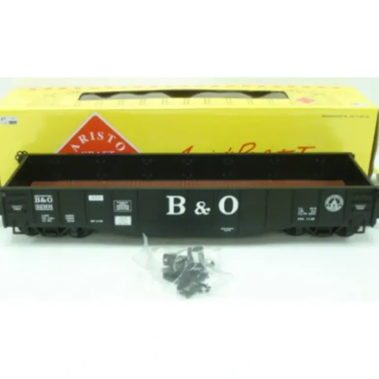 Aristo-Craft 41015 40' B&O Drop End Gondola - Model Train Junction: Quality Parts and Art Supplies