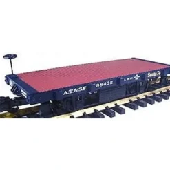 Aristo-Craft 40202 ATSF 2-Axle Flatcar - Model Train Junction: Quality Parts and Art Supplies
