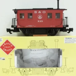 Aristo-Craft 46952 B&O Track Cleaning Caboose (Metal Wheels) LN/Box - Model Train Junction: Quality Parts and Art Supplies