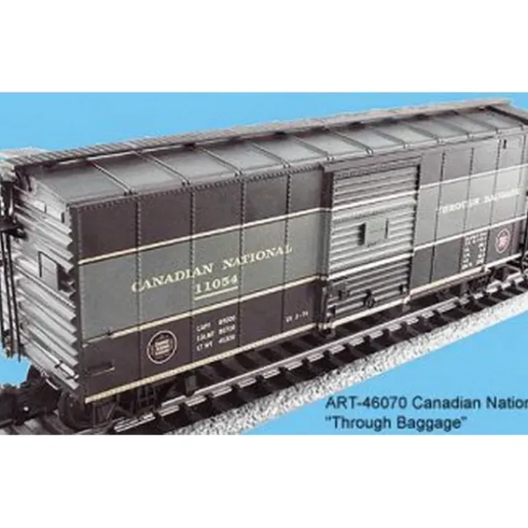 Aristo-Craft 46070 Canadian National 40' Steel Boxcar - Model Train Junction: Quality Parts and Art Supplies
