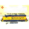 Aristo-Craft 23504 Chessie B&O GP-40 Diesel Locomotive - Model Train Junction: Quality Parts and Art Supplies