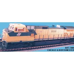 Aristo-Craft 23007 Chicago & North Western Dash 9-44CW Diesel Locomotive #8668 - Model Train Junction: Quality Parts and Art Supplies