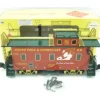 Aristo-Craft 42125 Christmas Steel Long Caboose (Metal Wheels) - Model Train Junction: Quality Parts and Art Supplies
