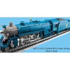 Aristo-Craft 21419 CNJ Blue Comet 4-6-2 Steam Loco. - Model Train Junction: Quality Parts and Art Supplies