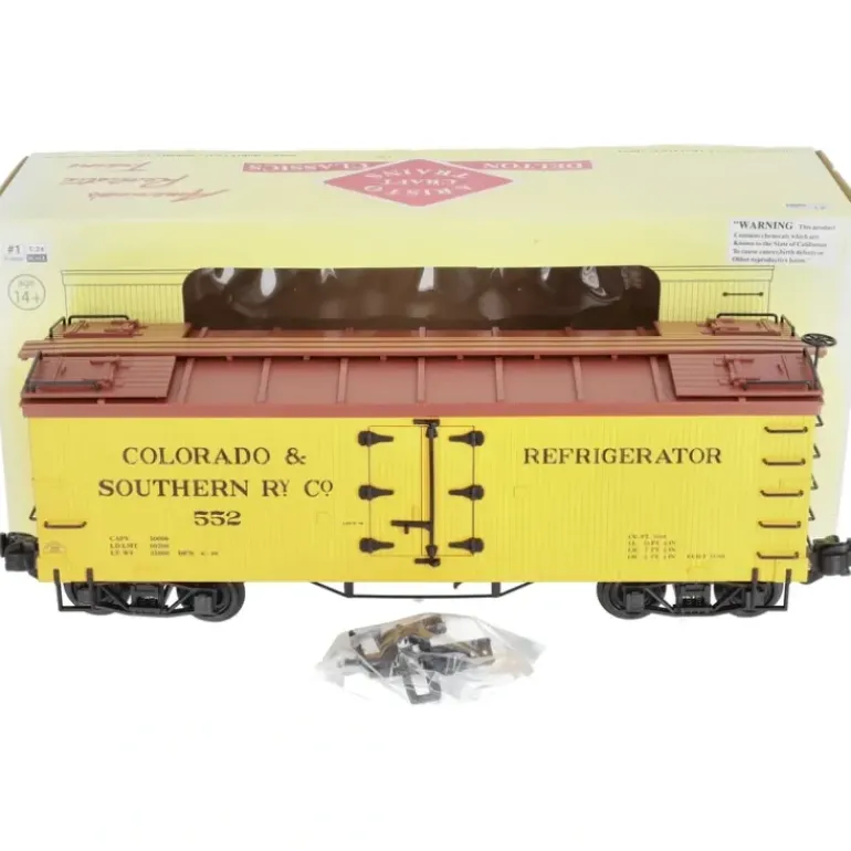 Aristo-Craft 86202 Colorado and Southern Boxcar (Metal Wheels) - Model Train Junction: Quality Parts and Art Supplies