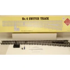Aristo-Craft 20330 G #6 Stainless Steel Right Hand Switch Turnout - Model Train Junction: Quality Parts and Art Supplies