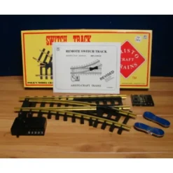 Aristo-Craft 30310 G Brass Right Hand Remote Switch Turnout - Model Train Junction: Quality Parts and Art Supplies