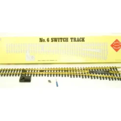 Aristo-Craft 30330 G Gauge #6 Brass Right Hand Manual Switch Turnout - Model Train Junction: Quality Parts and Art Supplies