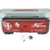 Aristo-Craft 46003 G Gauge Santa Fe Boxcar w/Metal Wheels VG/Box - Model Train Junction: Quality Parts and Art Supplies