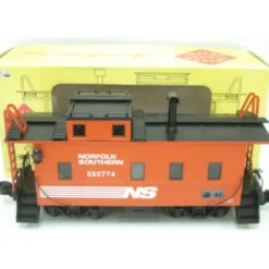 Aristo-Craft 42135 G Norfolk Southern Long Steel Caboose - Metal Wheels - Model Train Junction: Quality Parts and Art Supplies