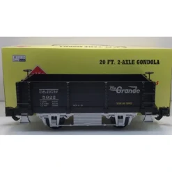 Aristo-Craft 40011 G Rio Grande 20' Gondola #5922 - Model Train Junction: Quality Parts and Art Supplies
