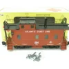 Aristo-Craft 42131 G Scale Atlantic Coast Line Long Caboose #064 - Model Train Junction: Quality Parts and Art Supplies