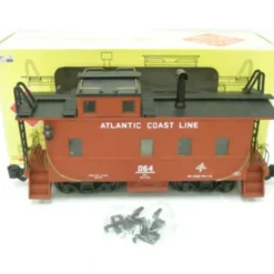 Aristo-Craft 42131 G Scale Atlantic Coast Line Long Caboose #064 - Model Train Junction: Quality Parts and Art Supplies