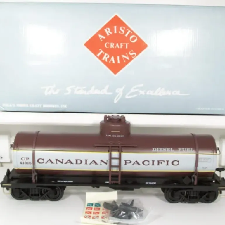 Aristo-Craft 41315 G Scale Canadian Pacfic Single Dome Tank Car - Model Train Junction: Quality Parts and Art Supplies