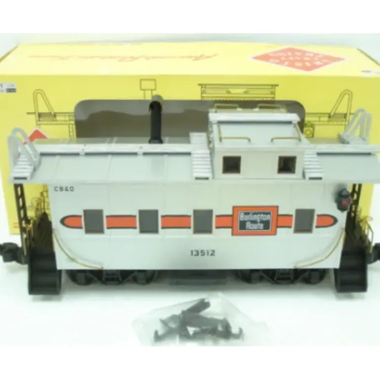 Aristo-Craft 42102 G Scale CB&Q Illuminated Caboose - Model Train Junction: Quality Parts and Art Supplies