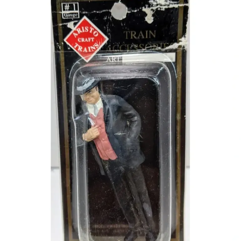 Aristo-Craft 60004 G Scale Man in Suit Figure - Model Train Junction: Quality Parts and Art Supplies