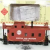 Aristo-Craft 42136 G Scale Norfolk & Western Long Steel Caboose #562723 - Model Train Junction: Quality Parts and Art Supplies