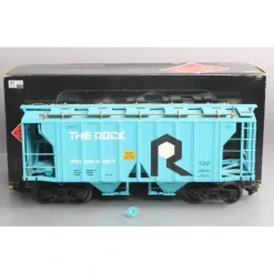 Aristo-Craft 41217 G Scale Rock Island 2-Bay Covered Hopper - Model Train Junction: Quality Parts and Art Supplies