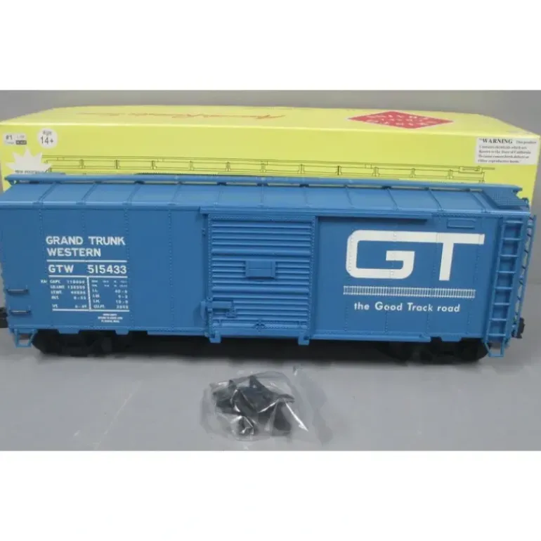 Aristo-Craft 46061 Grand Trunk 40' Steel Boxcar - Model Train Junction: Quality Parts and Art Supplies