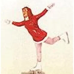 Aristo-Craft 60051 Ice Skater Female On 1 Foot - Model Train Junction: Quality Parts and Art Supplies