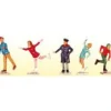 Aristo-Craft 62008 Ice Skaters-5 Figure Set - Model Train Junction: Quality Parts and Art Supplies