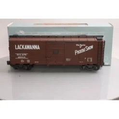 Aristo-Craft 46012 Lackawanna Boxcar (Plastic Wheels) - Model Train Junction: Quality Parts and Art Supplies